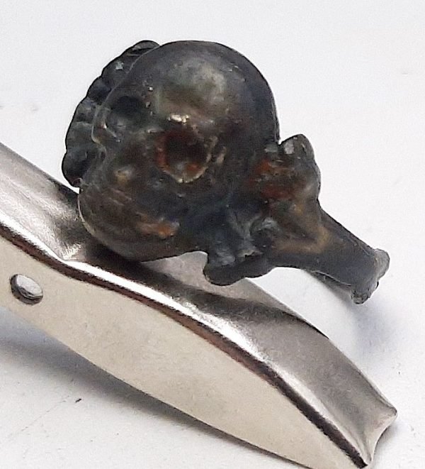 WAFFEN SS TOTENKOPF SKULL TEXTBOOK RING RELIC WW2 GERMAN - Image 8